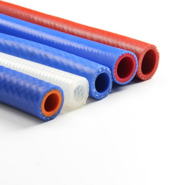 Dull Polish Car Cooling Hoses IATF16949 , Heater Flexible Braided Radiator Hose Kit
