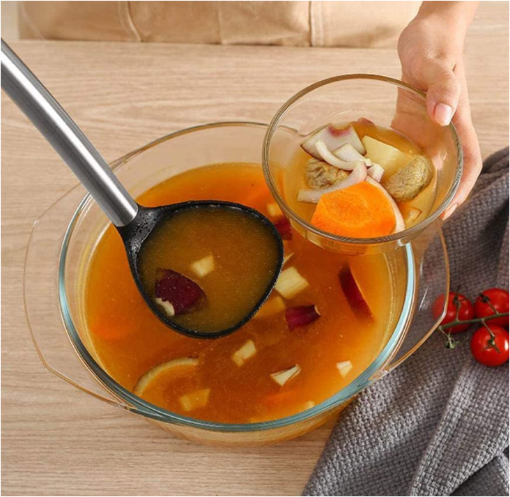 9 Pieces Silicone Cooking Kitchen Utensils Set with Storage holder.