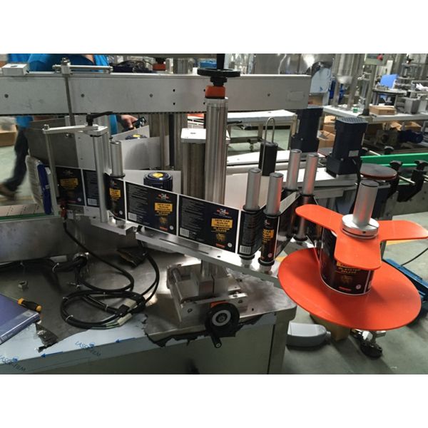 Plastic Packaging Material Double Side Labeling Machine for Square Bottles at Direct