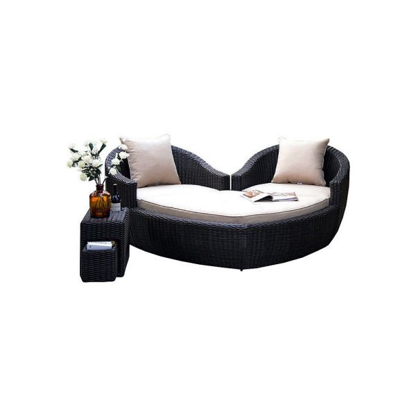 Water Proof Cushion Aluminum Thickness 1.2-1.5mm Sun Beach Lounge Chaise for Outdoor