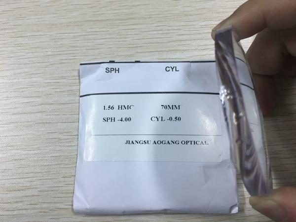 Index 1.56 Single Vision Prescription Eyeglass Lenses With Radiation Protection