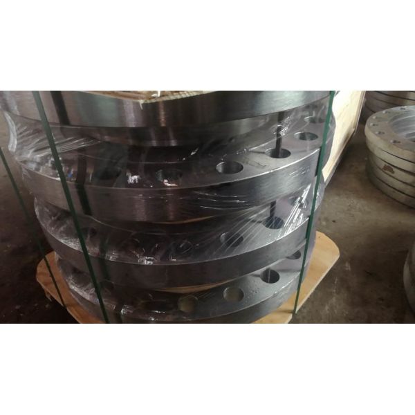 Pickled And Passivated Welding Neck Flange with Bevel End ANSI B16.25 and RF Face for Pipeline Construction