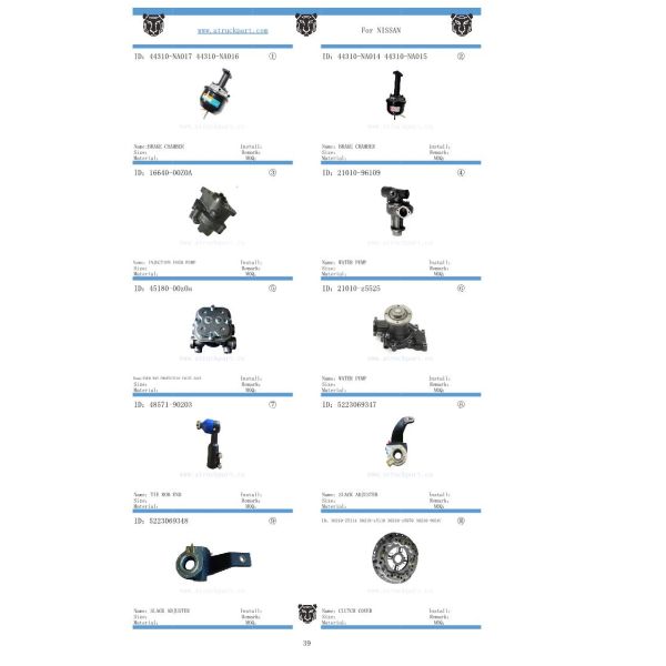 Japanese Truck Parts Gear Counter Shaft 32212-80g04 for Ud Qd32