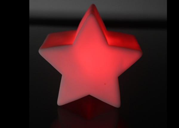PVC Plastic Small Led Kids Star Night Light ，Battery Powered Small Cube Light