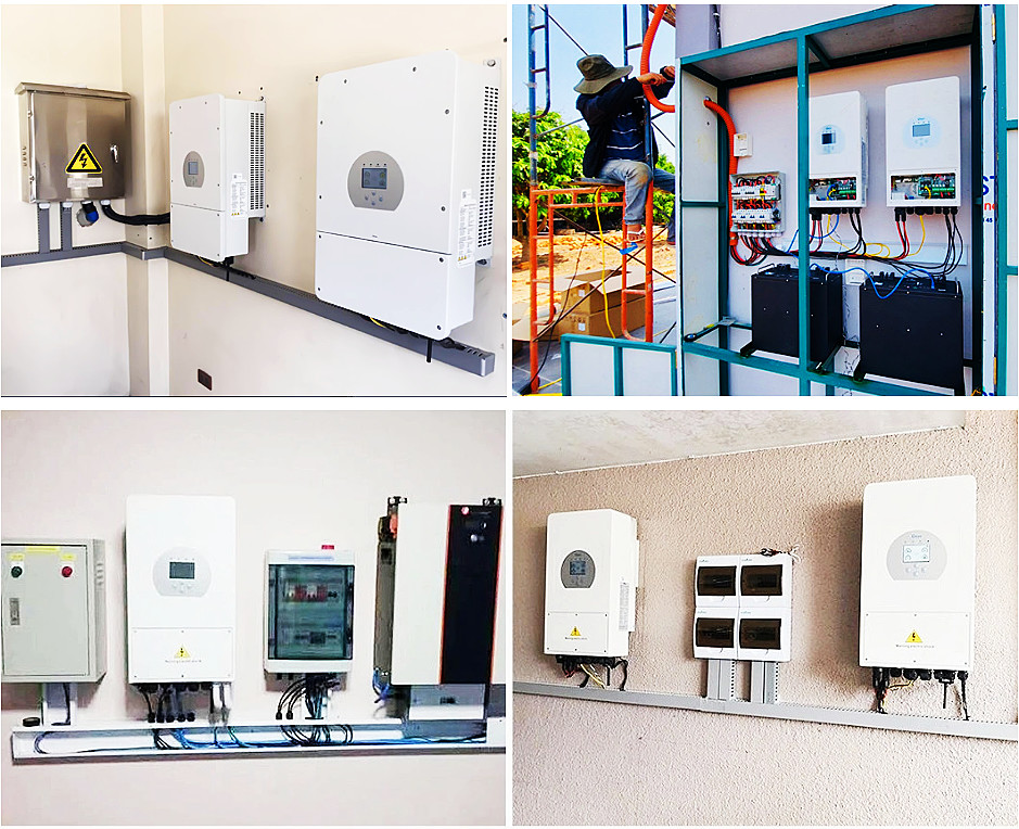 Солнечный гибрид Wechselrichter 5kw On Off Grid MPP Солнечный гибридный инвертор