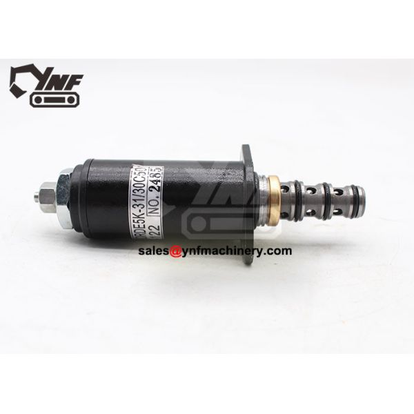 Válvula electromagnética YN35V00004F2 YN35V00004F3 de cerradura de seguridad para Kobelco SK100