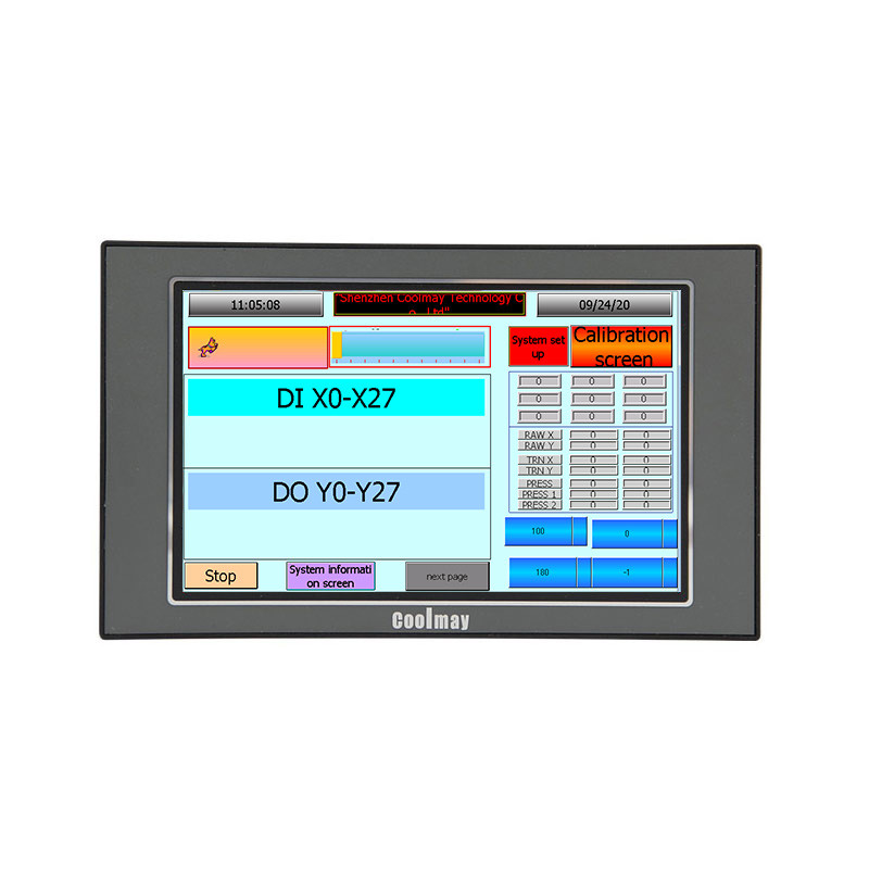 Coolmay 4,3 '' HMI Интегрированная панель сенсорного экрана RS485 RS232 Модуль интерфейса человек-машина