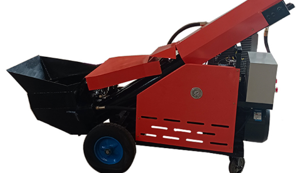 Small Horizontal Fine Stone Concrete Transfer Pump Type 20 Hydraulic Secondary Structure Column Pump