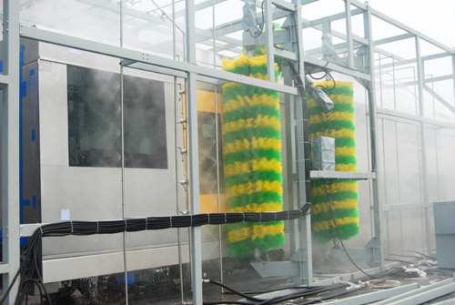 Tunnel Car Wash Equipment With Germany Brush Without Hurt Car Paint