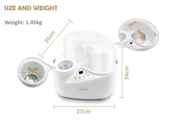 Stérilisateur portable pour bouteilles pour bébés