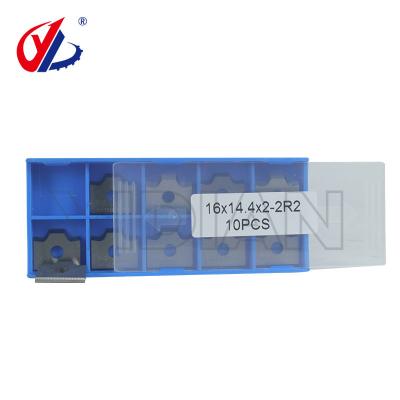 Insert Knives Carbide Radius Inserts 16×14.4×2 R2 For SCM Edge Banding Machine