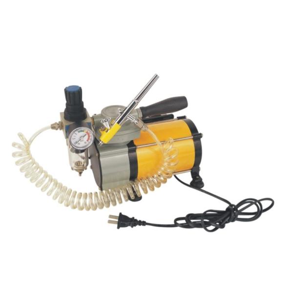 W-999 1/8 HP 95 W POWER 110V Portable AirBrush Mini Compressor For Car Inflation Spray Gun