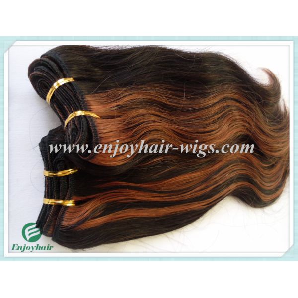 Malaysian 5A virgin remy hair weave ,mix color 1B#/33# body wave 10''-26''length hair