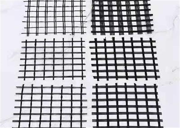 anti aging 3% Low Elongation Glass Fiber Geogrid for Road
