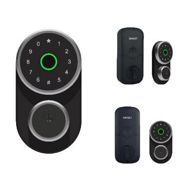 Tuya Fingerprint Deadbolt Lock Alexa Google Lock Digital Smart Door Lock