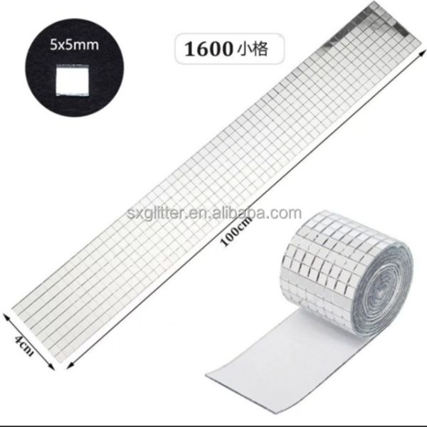 Glass Dome Mirror Ball Sticker Reflective Wall Sticker Silver Gold Rose Gold Mirror Balls Sticker for Wedding Decoration