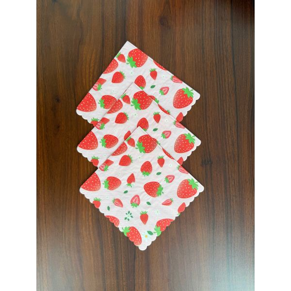 Full Printing Custom Tissue Paper Disposable Restaurant Printed Tissue Paper