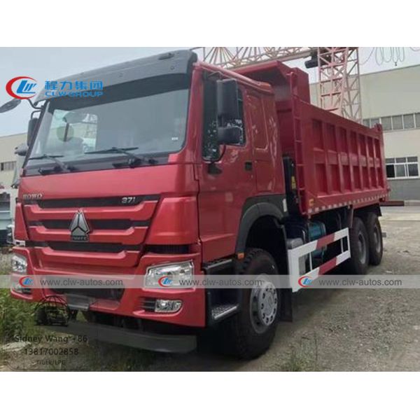 SINOTRUK HOWO 6x4 371HP 20T 30T Refurbished Dump Tipper Truck