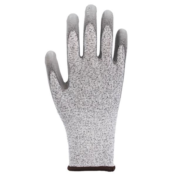 4X42C 13 Gauge Precision Handling Gloves PU Palm Work Gloves With Superior Grip For Assembly Machining