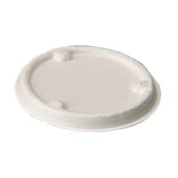 Copo de bagaço de cana biodegradável para microondas 4 onças tampas de café biodegradável