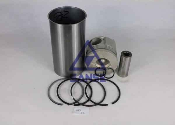 ISUZU Diesel Engine Parts , Hitachi Excavator 6BG1 Engine Cylinder Liner
