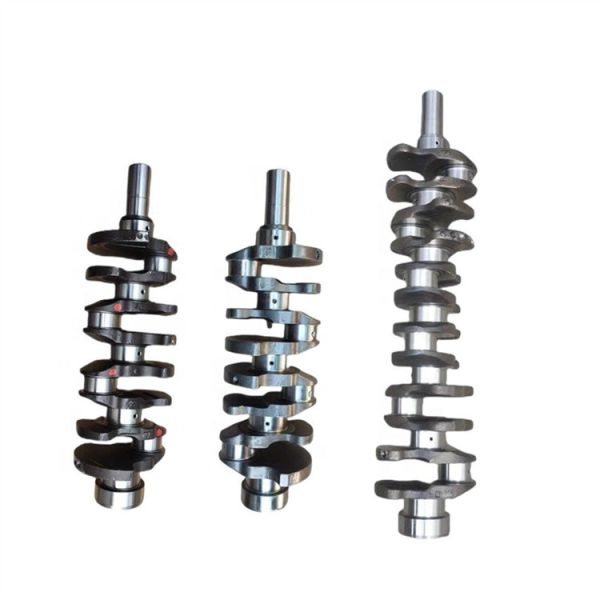 High Load Operation Corrosion Resistant Cast Crankshaft Long Term Durability Emergency Vehicle Truck Engine Parts
