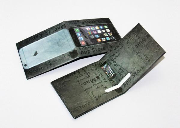 Carton Black Tyvek Wallet Waterproof 1082D Recycled Full Printing Custom Logo