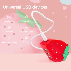 5Gbps Adaptador Laptop USB Port Expander Usbc Hub para transmissão de dados dom