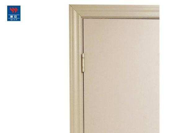Portas de madeira avaliados do fogo filipino do Perlite do MDF com vidro
