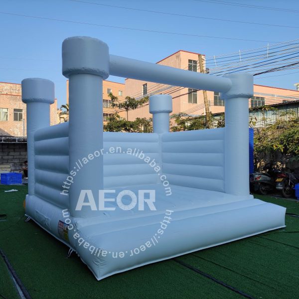 Белый скачок Дом Надувный Скачок Дом Коммерческий Скачок Дом