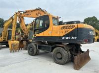 Hyundai 210W-9T Excavateur à roues usagées 22T Avec moteur Cummins 140kW