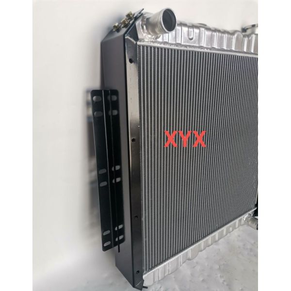 Aluminum Thickening Kato HD450-7 Excavator Radiator Water Tank