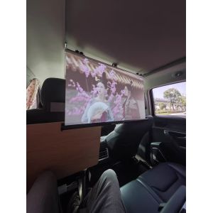 Patented One-Touch Retract Screen 41/48 inch