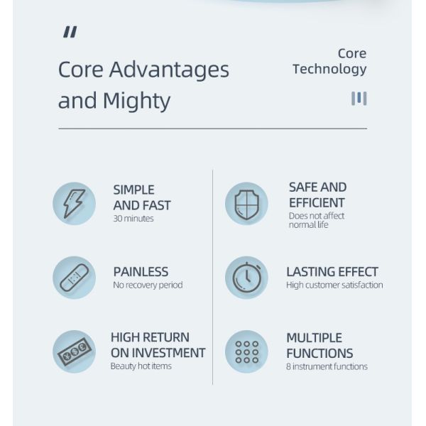 ODM 10600nm 60w Fractional Co2 Laser Beauty Machine Skin Rejuvenation Machine For Clinic
