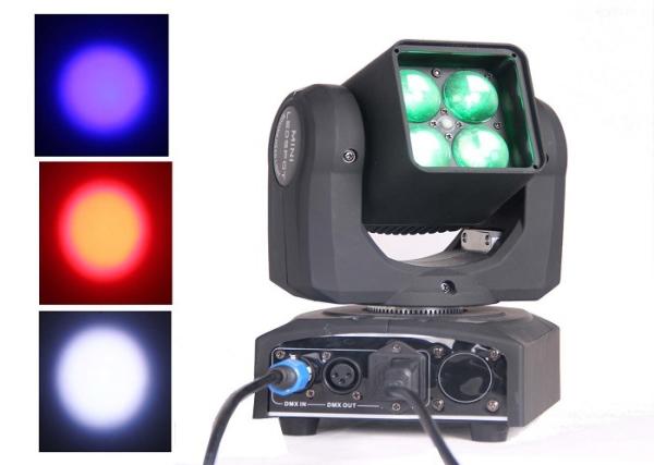 Square Dj Matrix Led Beam Moving Head 4x10w 4x12w 80w 4 Eyes Mini Moving Head Light Wash Zoom Light