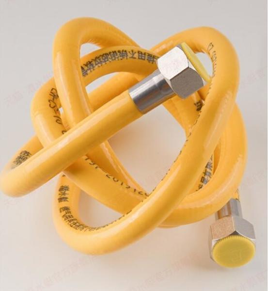 304 Stainless Steel Corrugated Flexible Metal Hose 1500mm Length