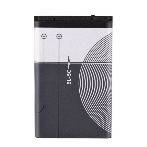BL-5C Liion Mobile Phone Rechargeable Batteries for Nokia 6600 6230 3650 E50 N70 1100 6268 E70 3.7V 1020mAh