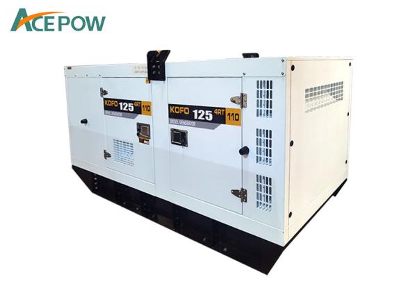 500KW 650KVA 1500 RPM Silent Diesel Generator Set , Silent Running Diesel Generators