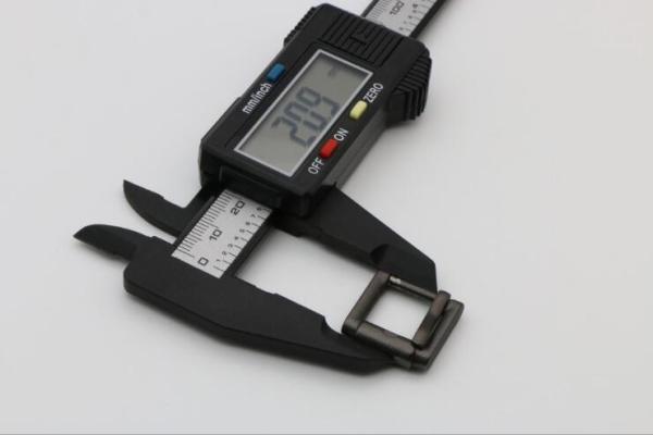 Wholesale matte gunmetal color 14.5 mm removable metal belt pin buckle for leather