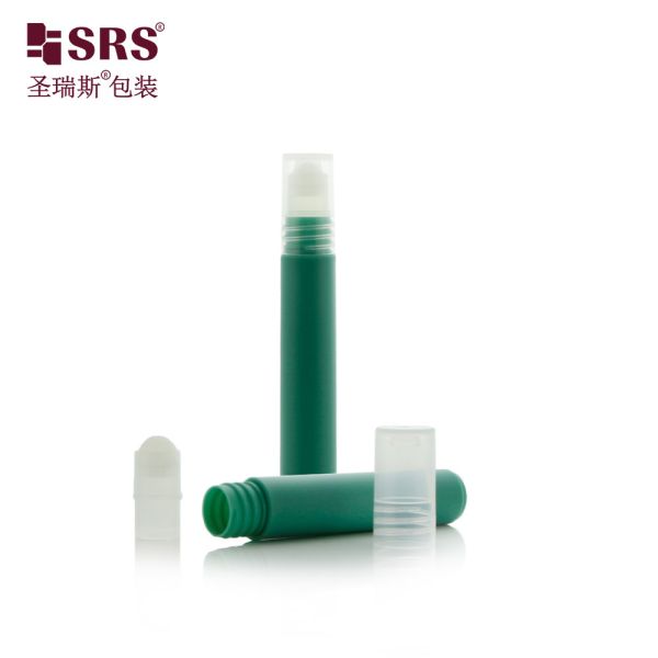 Elegant 7ml White Roll On Bottle For Essential Oil With Available Logo Printing