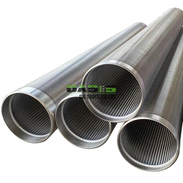 Stainless Steel 316L Wedge Wire Screens Johnson Screens / Water Well Screens for Filtration and Industrial Filtration