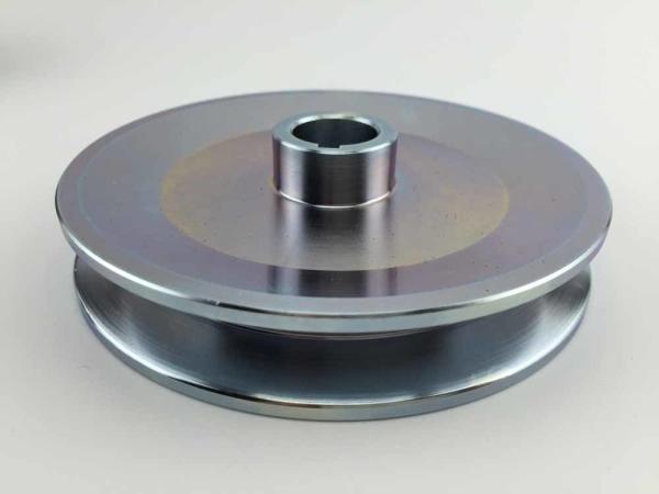 Technic Cold Extrusion and Lathing Steel Pulley Part with Zinc Galvanized Exporter