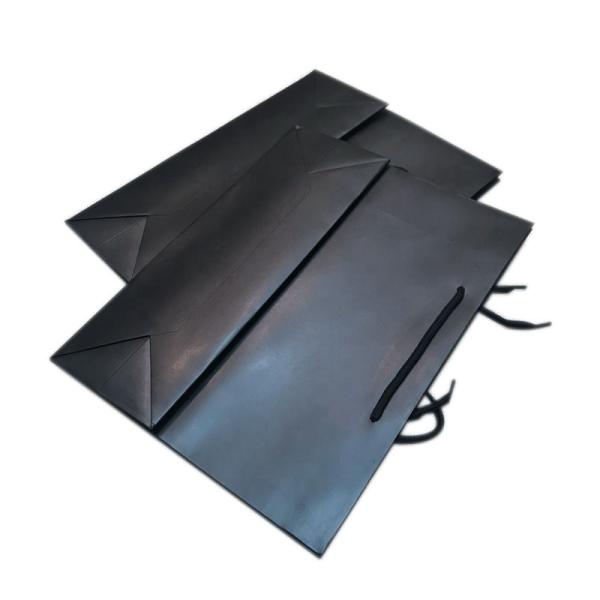 CMYK Boutique Nylon Paper Handle Shopping Bags OEM ODM