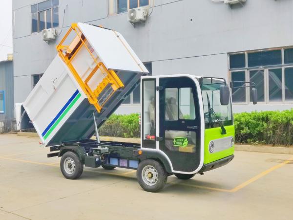 Pure Electric Small Garbage Truck for City Waste Collection
