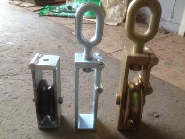 Tighten Up Conductor Wire Cable Pulley Block Small Wire Rope Ending Block