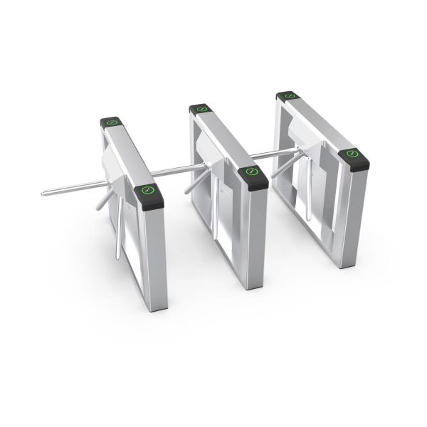 Portable 304 Stainless Steel Tripod Turnstile Three Roller Gate RFID Brushless Motor IP44