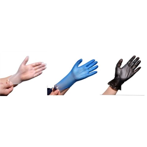 Vinyl Powder Free Disposable Gloves , Vinyl Gloves Food Safe Puncture Resistance