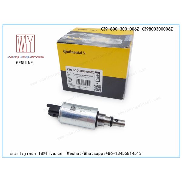 CONTINENTAL GENUINE AND BRAND NEW DIESEL FUEL PUMP VOLUME CONTROL VALVE, VCV X39-800-300-006Z X39800300006Z