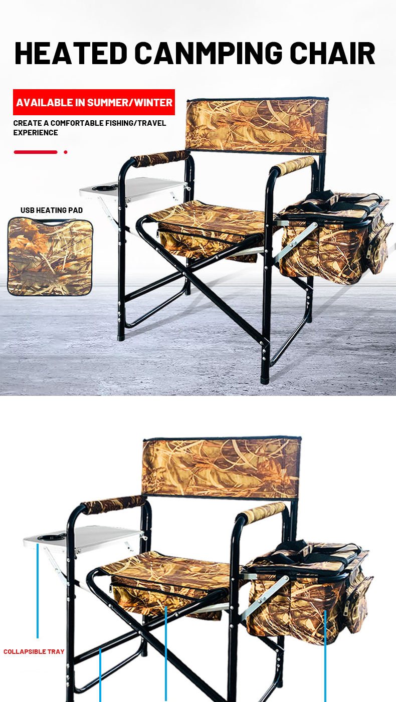 стул Оксфорда стула 56x47x90cm нагретый складчатостью складной нагревая удя
