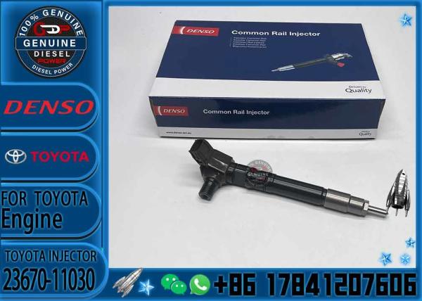 Injetor diesel com trilho comum 23670-11030 Para Toyota Hilux